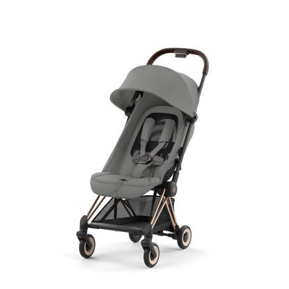 Εικόνα της Cybex Παιδικό Καρότσι Coya Rosegold Mirage Grey | dark grey