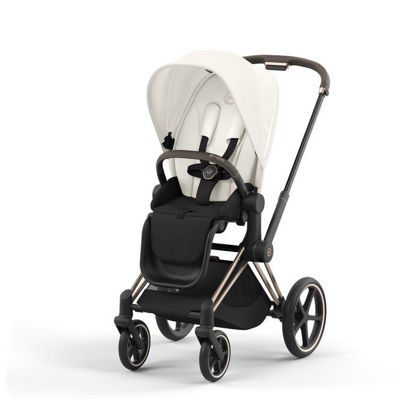 Εικόνα της Cybex Priam Frame Rosegold - Seat Off White