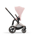 Εικόνα της Cybex Priam Frame Rosegold - Seat Peach Pink