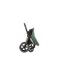 Εικόνα της Cybex Priam Frame Rosegold - Seat Leaf Green