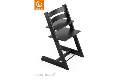 Εικόνα της Stokke Tripp Trapp κάθισμα φαγητού Black