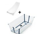 Εικόνα της Stokke Flexi Bath X-Large Bundle Transparent Blue