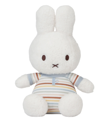 Εικόνα της Υφασμάτινη κούκλα Miffy Vintage Sunny Stripes 100cm Little Dutch