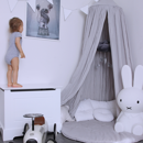 Εικόνα της Κουνουπιέρα οροφής Δ50 Light Grey