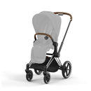 Εικόνα της Cybex Priam New Generation Σκελετός Καροτσιού Chrome With Brown Details