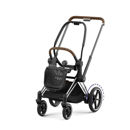 Εικόνα της Cybex ePriam New Generation Πλαίσιο & Seat Hardpart Chrome With Brown Details