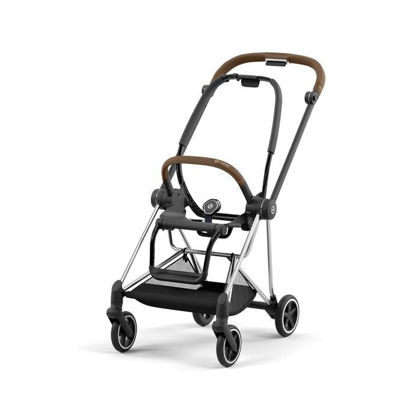 Εικόνα της Cybex Σκελετός καροτσιού Mios & seat hardparts Chrome With Brown Details