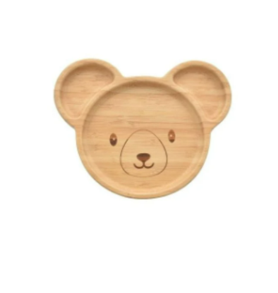 Εικόνα της Παιδικό Πιάτο Αρκουδάκι από Bamboo 240ml Bambino