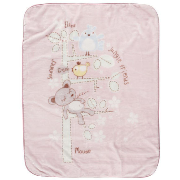 Εικόνα της DAS BABY ΚΟΥΒΕΡΤΑ VELOUR 110X140 RELAX 6616