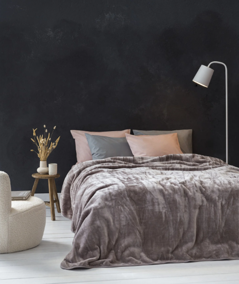 Εικόνα της Κουβέρτα Coperta - Cigar Beige 220x240 Nima Home