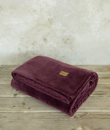 Εικόνα της Κουβέρτα Καναπέ Nuan - Bordeaux 130x170 Nima Home