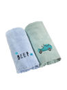 Εικόνα της Σετ Πετσέτες 2τμχ (35x50) Baby Towels Boy Set 3 Blue Green Guy Laroche