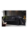 Εικόνα της Guy Laroche Ριχτάρι Τριθέσιου Καναπέ Rubicon 170x300 Black