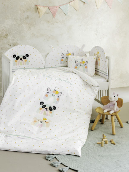 Εικόνα της Πάπλωμα κούνιας  Baby Rainbow 100x140 Nima Home