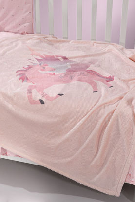 Εικόνα της Κουβέρτα Ultrasoft Pinto Pinky 110x140 Saint Clair