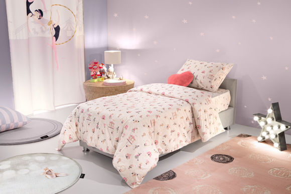 Εικόνα της Σετ Παιδικά Σεντόνια Enjoy Pinky Saint Clair