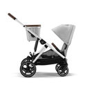 Εικόνα της Cybex Καρότσι Gazelle S Lava Grey / Silver Frame