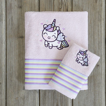 Εικόνα της Σετ πετσέτες Baby Unicorn Koccon