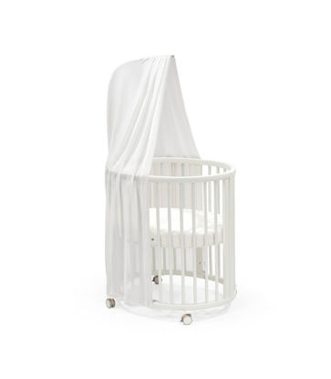 Εικόνα της Stokke Sleepi Mini Λίκνο V3 White Με στρώμα 