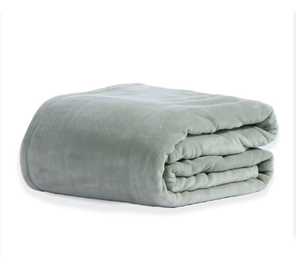 Εικόνα της ΚΟΥΒΕΡΤΑ FLEECE ΥΠΕΡΔΙΠΛΗ COSY 220x240 SEA GREEN NEF NEF