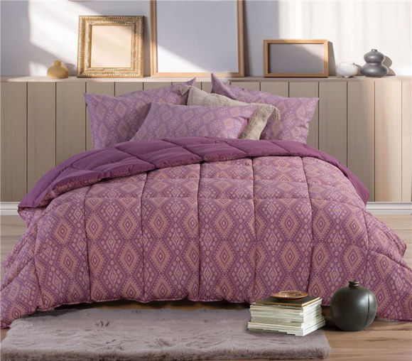 Εικόνα της ΠΑΠΛΩΜΑ ΥΠΕΡΔΙΠΛΟ SHREDER 240X220 MAUVE NEF NEF