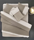 Εικόνα της Σετ Σεντόνια με Λάστιχο Memphis Choco 170x200+32 Guy Laroche