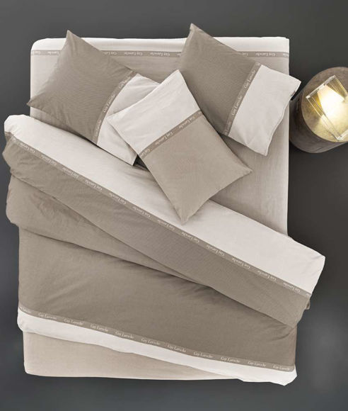 Εικόνα της Σετ Σεντόνια με Λάστιχο Memphis Choco 170x200+32 Guy Laroche
