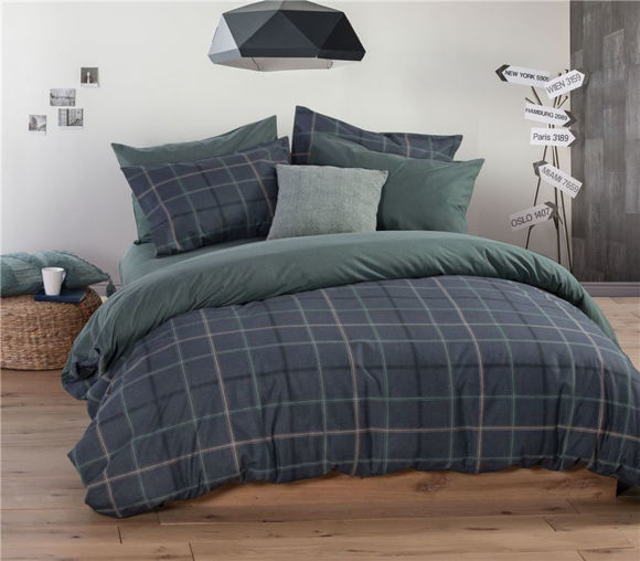 Εικόνα της ΣΕΤ ΣΕΝΤΟΝΙΑ ΜΟΝΑ GEREMI 160X260 DENIM NEF NEF