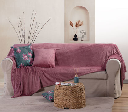 Εικόνα της ΡΙΧΤΑΡΙ ΠΟΛΥΘΡΟΝΑΣ DAKARI 130X180 MAUVE NEF NEF