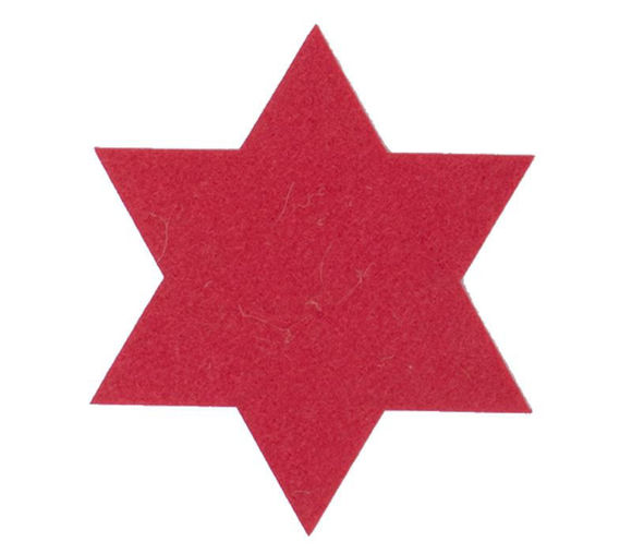 Εικόνα της ΣΟΥΠΛΑ FELT STAR 2TMX 50X50 RED NEF NEF