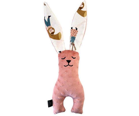 Εικόνα της Μαλακό παιχνίδι Small Bunny Musicians Pink - Papaya La Millou