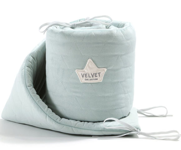 Εικόνα της Velvet Πάντα Κούνιας-Smoke Mint La Millou