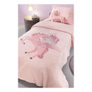 Εικόνα της Παιδική Κουβέρτα Fleece Μονή Saint Clair Ultrasoft Pinto Pinky 160x220