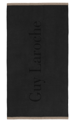 Εικόνα της Πετσέτα Θαλάσσης (90x180) Guy Laroche Slim Black