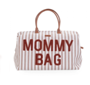 Εικόνα της Τσάντα αλλαγής Childhome Mommy Bag Stripes Nude-Terracotta