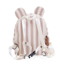 Εικόνα της Σακίδιο Πλάτης Childhome My First Bag Stripes Nude-Terracotta