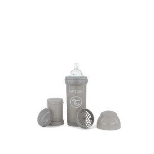 Εικόνα της Twistshake Μπιμπερό Κατά Των Κολικών 260ml Pastel Grey