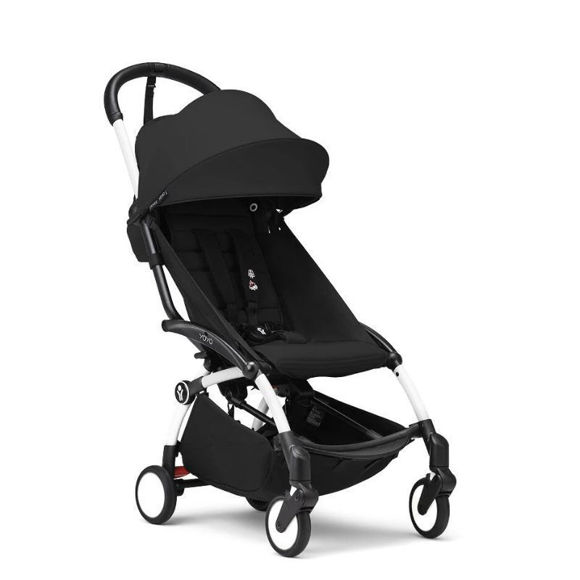 Εικόνα της Stokke YoYo³ Σκελετός Καροτσιού White &  Color Pack Black 6+