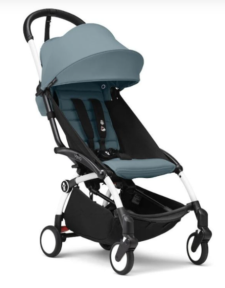 Εικόνα της Stokke YoYo³ Σκελετός Καροτσιού White &  Color Pack  Aqua 6+