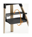 Εικόνα της Clikk™ κάθισμα φαγητού Black WARM BROWN