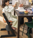 Εικόνα της Stokke Tripp Trapp κάθισμα φαγητού Black 