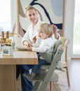 Εικόνα της Stokke Παιδικό Κάθισμα Φαγητού Tripp Trapp Glacier Green