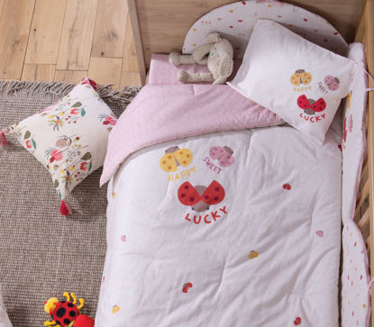 Εικόνα της ΒΡΕΦΙΚΟ ΚΟΥΒΕΡΛΙ LADY BUG 110Χ140