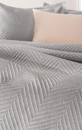 Εικόνα της Σετ 2τμχ Κουβερλί Hamptons Grey 220x240 Guy Laroche