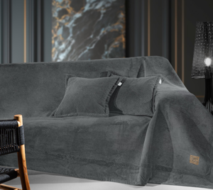 Εικόνα της Ριχτάρι Καναπέ Rubicon Anthracite (Διθέσιος) 170x250 Guy Laroche