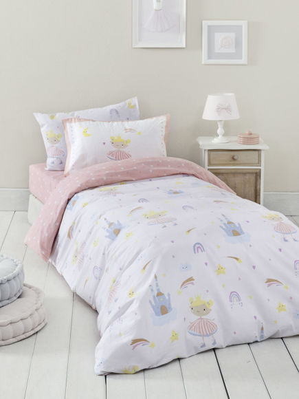 Εικόνα της Nima Kids Σετ Σεντόνια Μονά με Λάστιχο 100×200+30 Alice