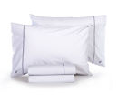 Εικόνα της ΣΕΤ ΣΕΝΤΟΝΙΑ ΒΑΜΒΑΚΕΡΑ KING SIZE NAUTICA- NAU WAVE SOLID WHITE 280Χ270