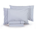 Εικόνα της ΣΕΤ ΣΕΝΤΟΝΙΑ ΒΑΜΒΑΚΕΡΑ KING SIZE NAUTICA- NAU WAVE SOLID SILVER 280Χ270