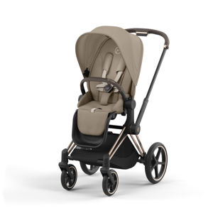 Εικόνα της Cybex Priam Frame Rosegold - Seat Cozy Beige