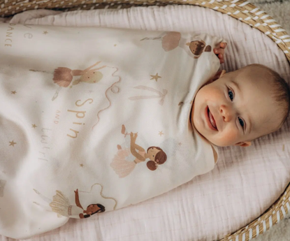 Εικόνα της Bamboo Κουβέρτα Swaddle Ballerine	La Millou